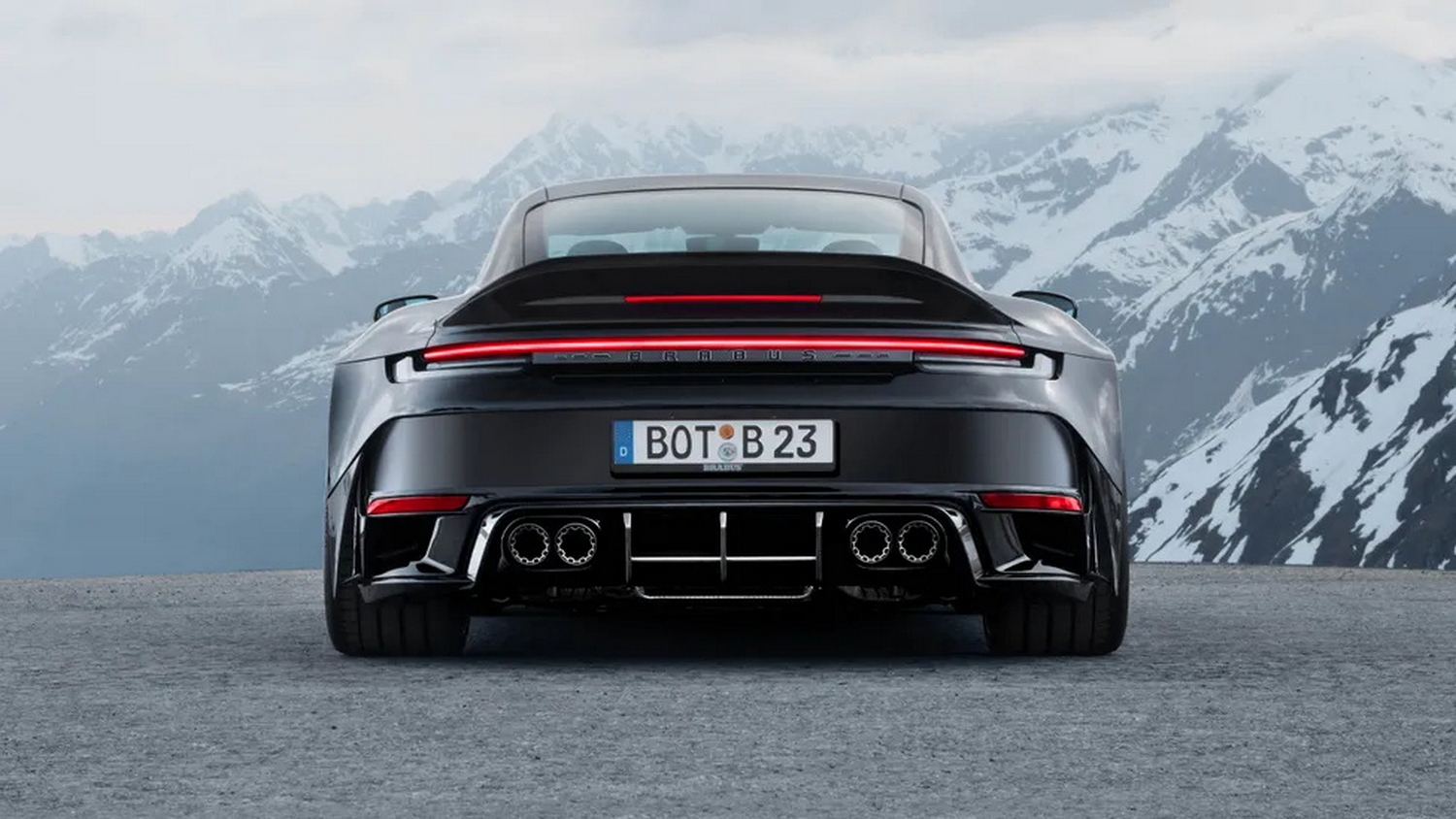 galerie: Brabus 900 Rocket R: Porsche 911